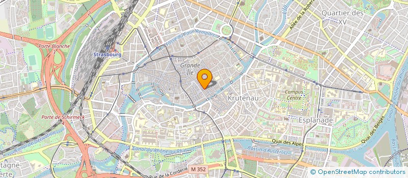 localisation de l'entreprise COMPAGNIE DES ARTS à STRASBOURG