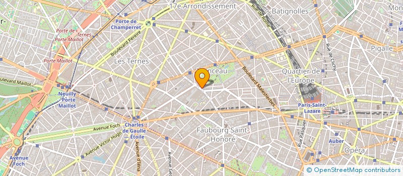 localisation de l'entreprise COMPAGNIE DES BOIS ET MEUBLES à PARIS