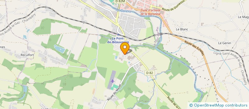 localisation de l'entreprise COMPAGNIE DES BOIS ET PANNEAUX à SAINT JEAN D'AVELANNE