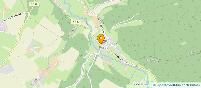 localisation de l'entreprise COMPAGNIE DES BRAVES DE FOCH à ROSAY