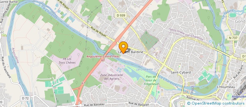 localisation de l'entreprise COMPAGNIE DES COMMISSAIRES ENQUETEURS DE POITOU CHARENTES à POITIERS