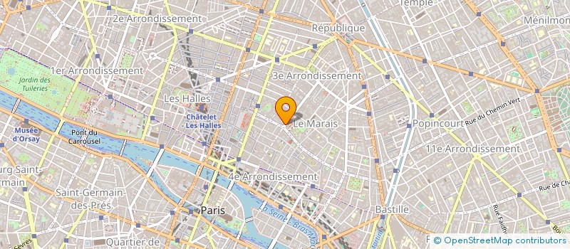 localisation de l'entreprise COMPAGNIE DES COMPTOIRS DE LA BANQUISE à PARIS