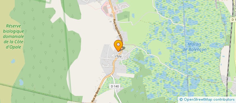 localisation de l'entreprise COMPAGNIE DES COMPTOIRS DU NORD  MERLIMONT