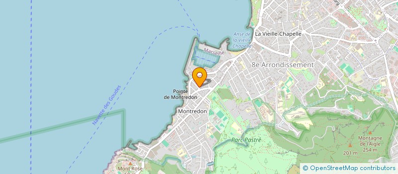 localisation de l'entreprise COMPAGNIE DES CONTENEURS ET CANAUX à MARSEILLE
