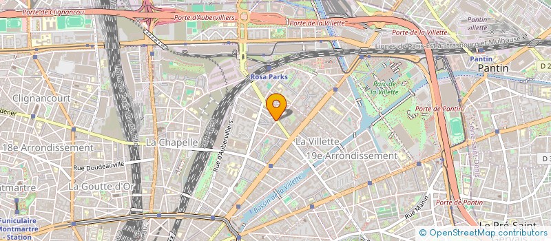 localisation de l'entreprise COMPAGNIE DES COURSIERS  PARIS