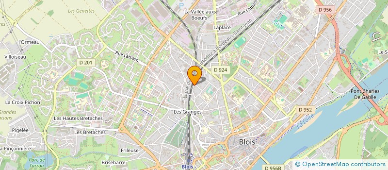 localisation de l'entreprise COMPAGNIE DES COUSUS à BLOIS