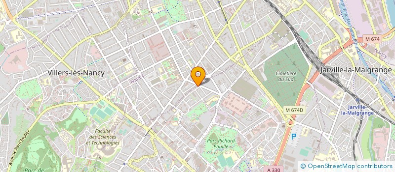 localisation de l'entreprise COMPAGNIE DES CRIEURS DE NUIT à NANCY