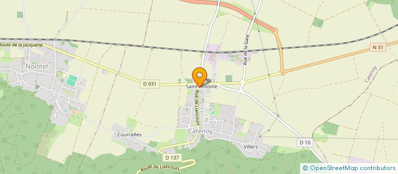 localisation de l'entreprise COMPAGNIE DES DIONYSARDS  LIANCOURT