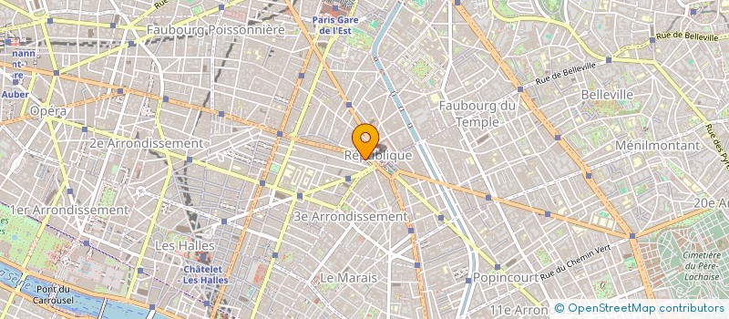 localisation de l'entreprise COMPAGNIE DES ENERGIES NOUVELLES à PARIS