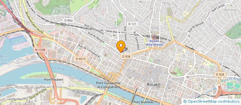 localisation de l'entreprise COMPAGNIE DES ENFANTS REVEURS à ROUEN