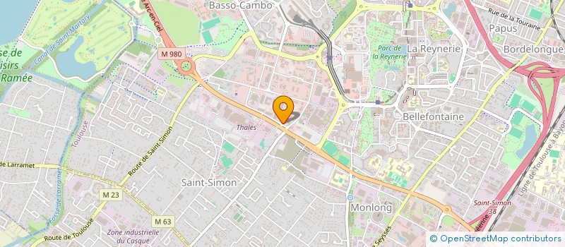 localisation de l'entreprise COMPAGNIE DES EOLIENNES DE VERCOURT à TOULOUSE