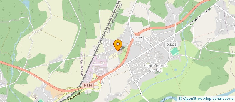 localisation de l'entreprise COMPAGNIE DES FILLES DE LA CHARITE  SAINT-VINCENT-DE-PAUL