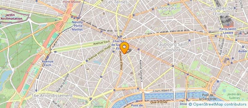 localisation de l'entreprise COMPAGNIE DES GOURMETS  PARIS