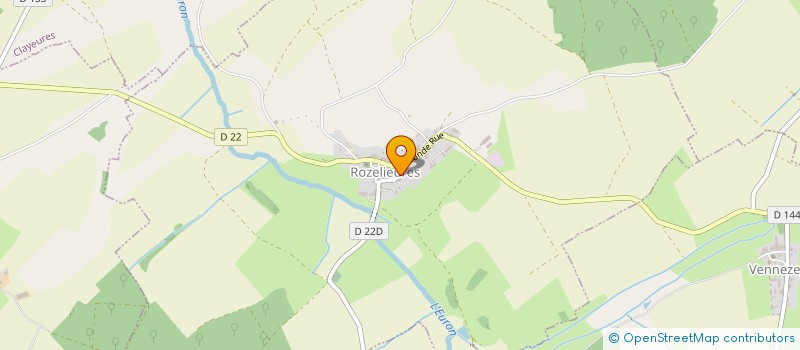 localisation de l'entreprise COMPAGNIE DES HAUTES VOSGES  ROZELIEURES