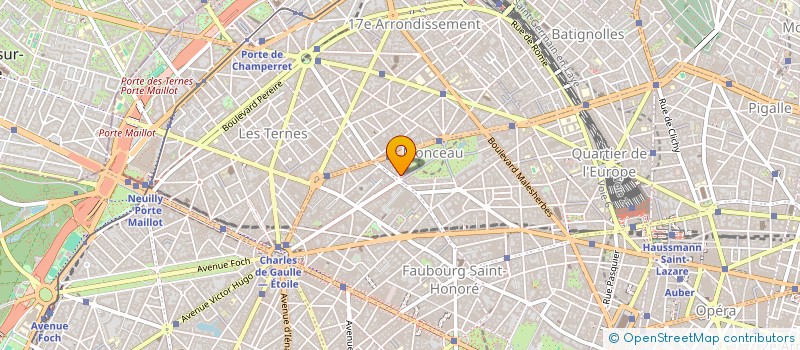 localisation de l'entreprise COMPAGNIE DES HOSTELS DE PARIS (C H P)  PARIS