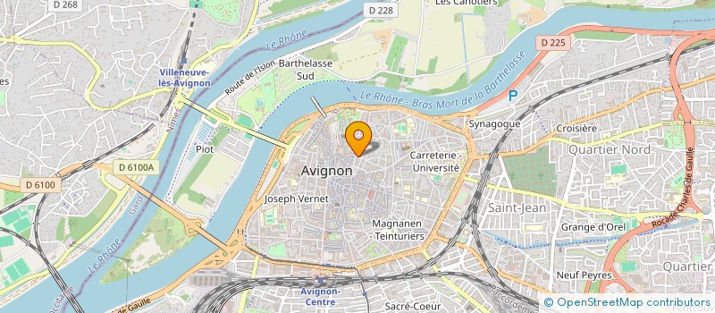 localisation de l'entreprise COMPAGNIE DES INDES  AVIGNON