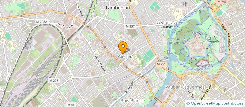 localisation de l'entreprise COMPAGNIE DES LIMONS  LILLE