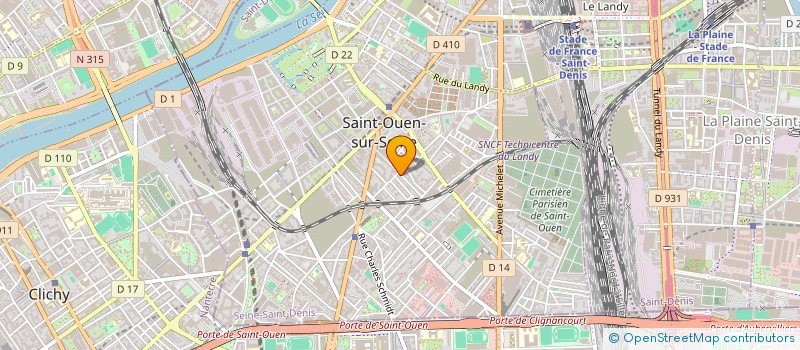 localisation de l'entreprise COMPAGNIE DES LUCANES-IDEES à SAINT-OUEN-SUR-SEINE