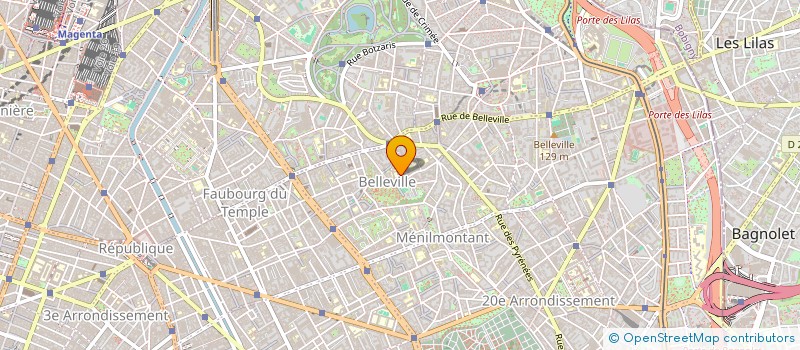 localisation de l'entreprise COMPAGNIE DES MANGOUSTES  PARIS