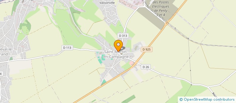 localisation de l'entreprise COMPAGNIE DES MARTINS TIREURS  PETIT-CAUX