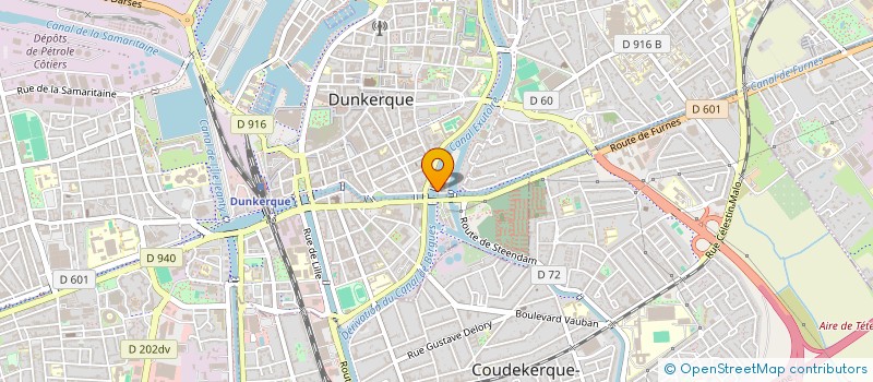 localisation de l'entreprise COMPAGNIE DES MERS DU NORD à DUNKERQUE