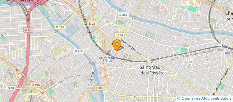 localisation de l'entreprise COMPAGNIE DES MIELS DU MONDE  SAINT-MAUR-DES-FOSSES