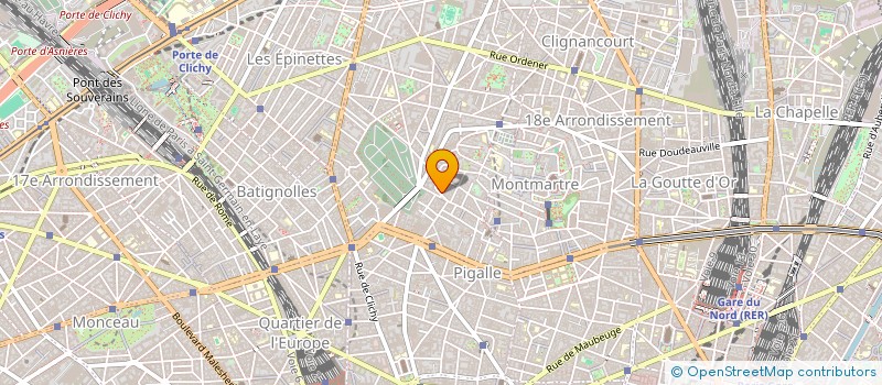 localisation de l'entreprise COMPAGNIE DES MONTRES SERICA  PARIS