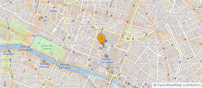 localisation de l'entreprise COMPAGNIE DES MOTS DITS à PARIS
