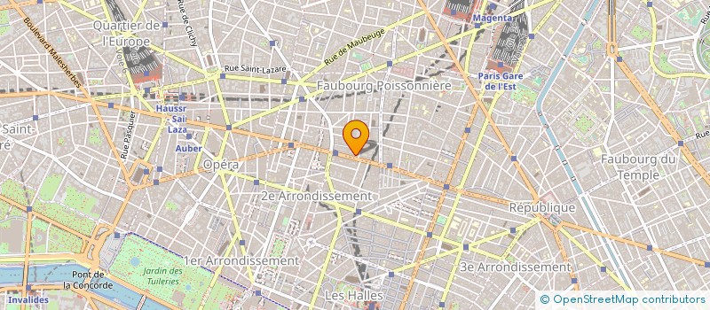 localisation de l'entreprise COMPAGNIE DES MULTIPLEX DAB à PARIS