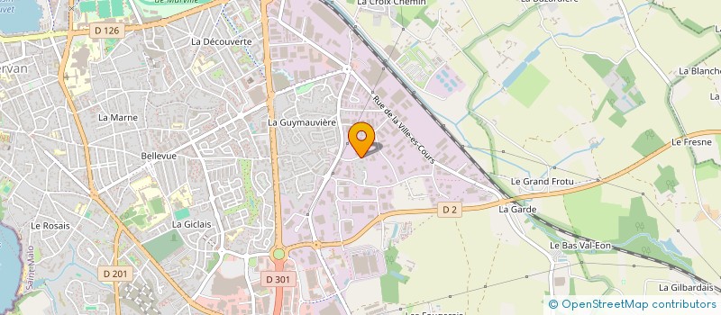 localisation de l'entreprise COMPAGNIE DES PECHES PRODUCTION à SAINT-MALO