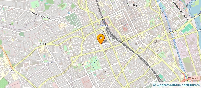 localisation de l'entreprise COMPAGNIE DES PETITS VOYAGES  NANCY