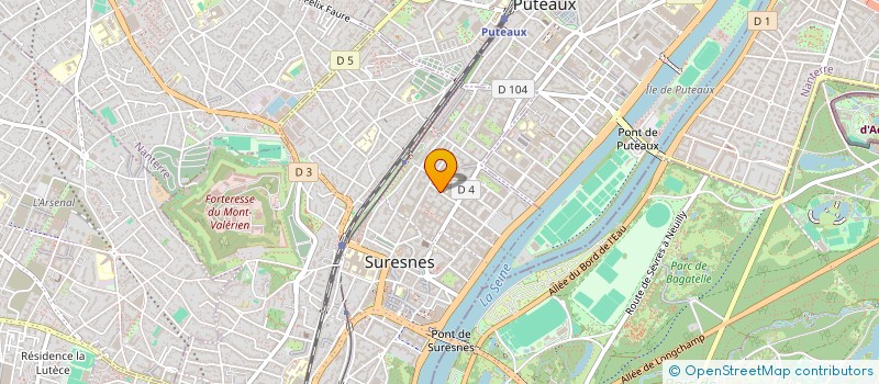 localisation de l'entreprise COMPAGNIE DES POMPES ET DISTRIBUTEURS à SURESNES