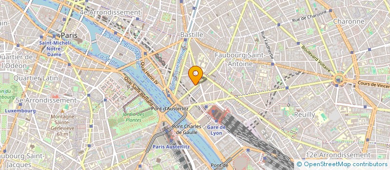 localisation de l'entreprise COMPAGNIE DES PRESTATIONS HOTELIERES  PARIS