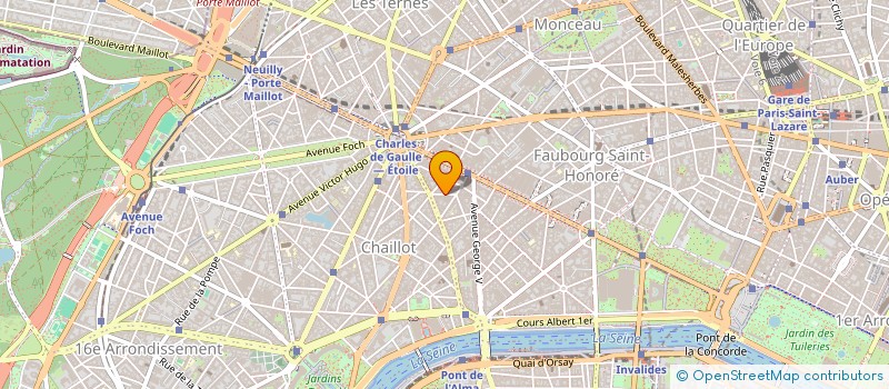 localisation de l'entreprise COMPAGNIE DES PRODUITS ALIMENTAIRES à PARIS