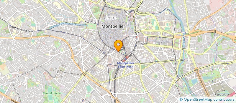 localisation de l'entreprise COMPAGNIE DES QUATRE JEUDIS à MONTPELLIER