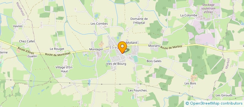 localisation de l'entreprise COMPAGNIE DES QUIDAMS à BRESSE VALLONS