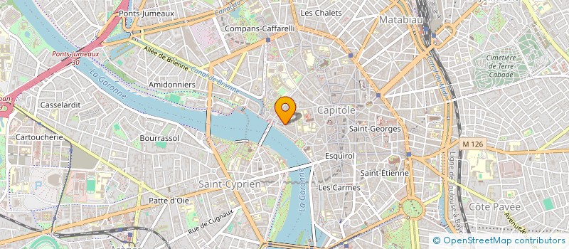 localisation de l'entreprise COMPAGNIE DES REVES OUBLIES  TOULOUSE