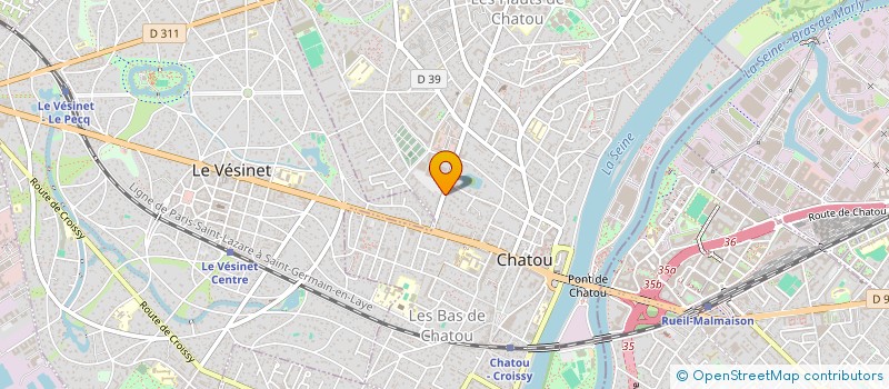 localisation de l'entreprise COMPAGNIE DES SAVEURS EXOTIQUES  CHATOU