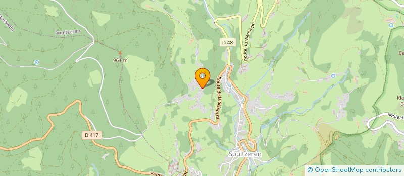 localisation de l'entreprise COMPAGNIE DES SERVICES INFORMATIQUES  SOULTZEREN