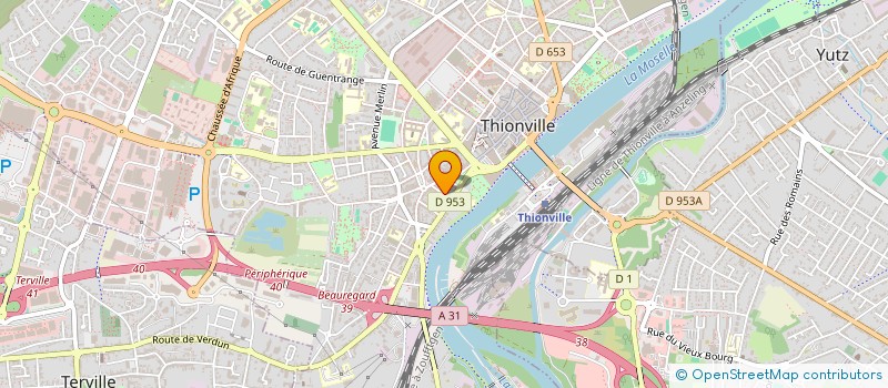 localisation de l'entreprise COMPAGNIE DES TECHNOLOGIES DE L EAU  THIONVILLE