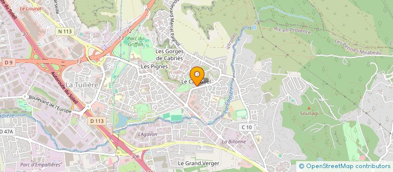 localisation de l'entreprise COMPAGNIE DES TERMINAUX à VITROLLES