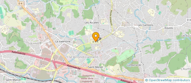 localisation de l'entreprise COMPAGNIE DES TETES QUI TOURNENT  MARSEILLE