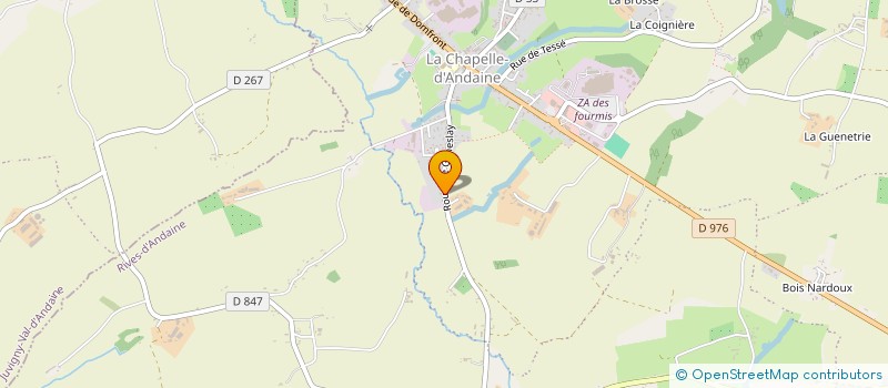 localisation de l'entreprise COMPAGNIE DES TOURNES CIGALES à BAGNOLES-DE-L'ORNE-NORMANDIE