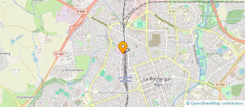 localisation de l'entreprise COMPAGNIE DES TRANSPORTS DU YONNAIS à LA ROCHE-SUR-YON