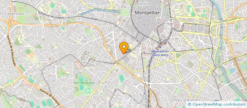 localisation de l'entreprise COMPAGNIE DES UNS SENSIBLES à MONTPELLIER