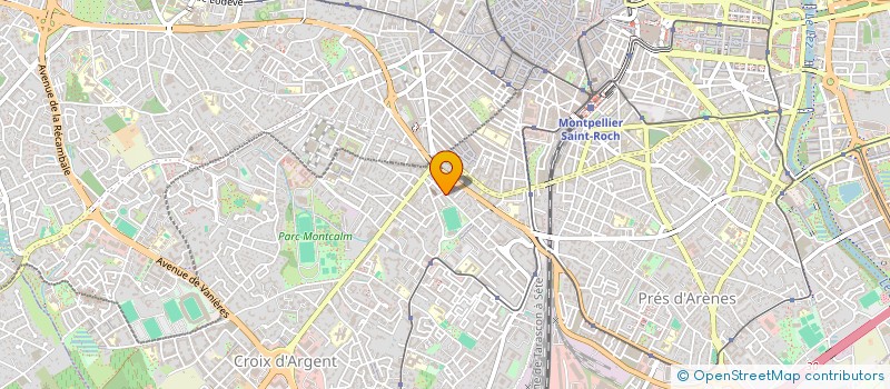 localisation de l'entreprise COMPAGNIE DES VOIX DU SUD à MONTPELLIER