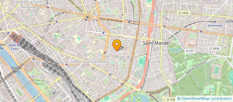 localisation de l'entreprise COMPAGNIE DESASTRE  PARIS