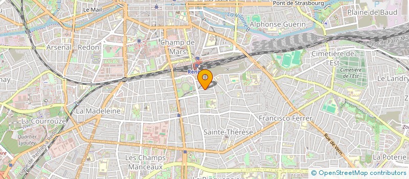 localisation de l'entreprise COMPAGNIE DESEMBRAYEE  RENNES