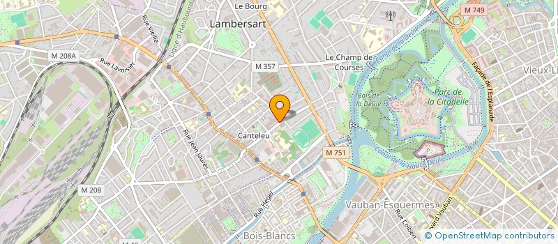 localisation de l'entreprise COMPAGNIE DEVANT NOUS à LAMBERSART