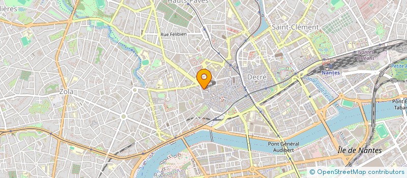 localisation de l'entreprise COMPAGNIE DIDIER BAFFOU à NANTES